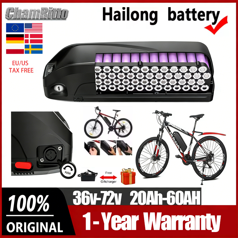 Ebike Battery 48V 20Ah Hailong - بطارية هايلونج للدراجات الكهربائية 36 فولت