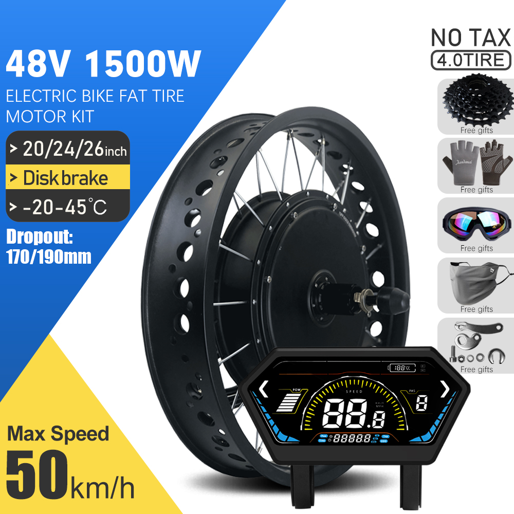 72V 5000W Hub Motor Kit - طقم دراجة كهربائية للثلج 48 فولت
