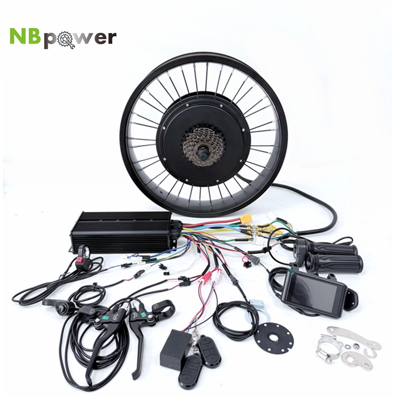 NBpower 72V 5000W 70-90km/h BL - مراجعة 72V 5000W Hub Motor Kit وسعره