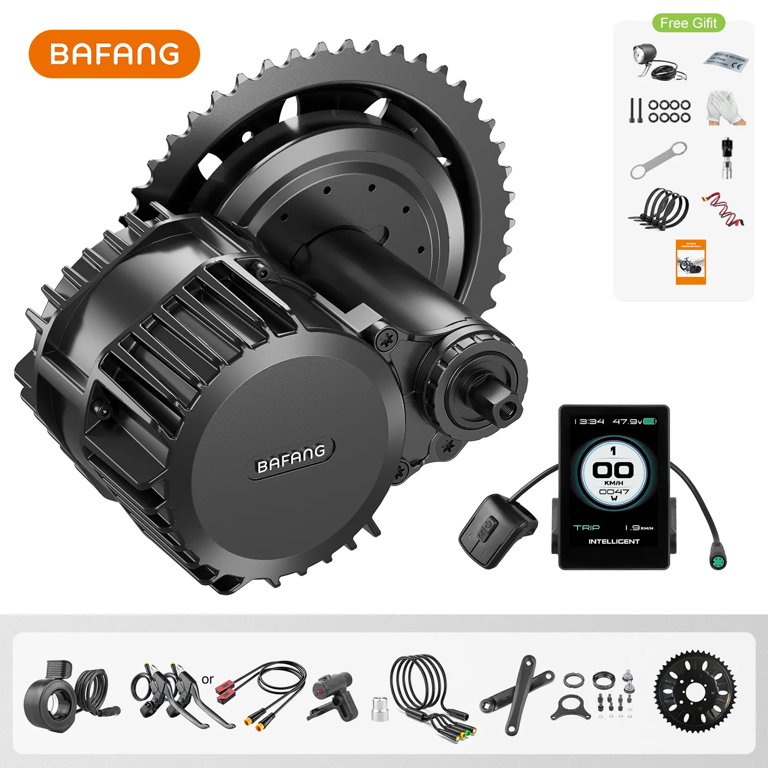 Bafang M615 MM G320.1000 UART  - مراجعة Bafang Bbshd 1000W Conversion Kit وسعره