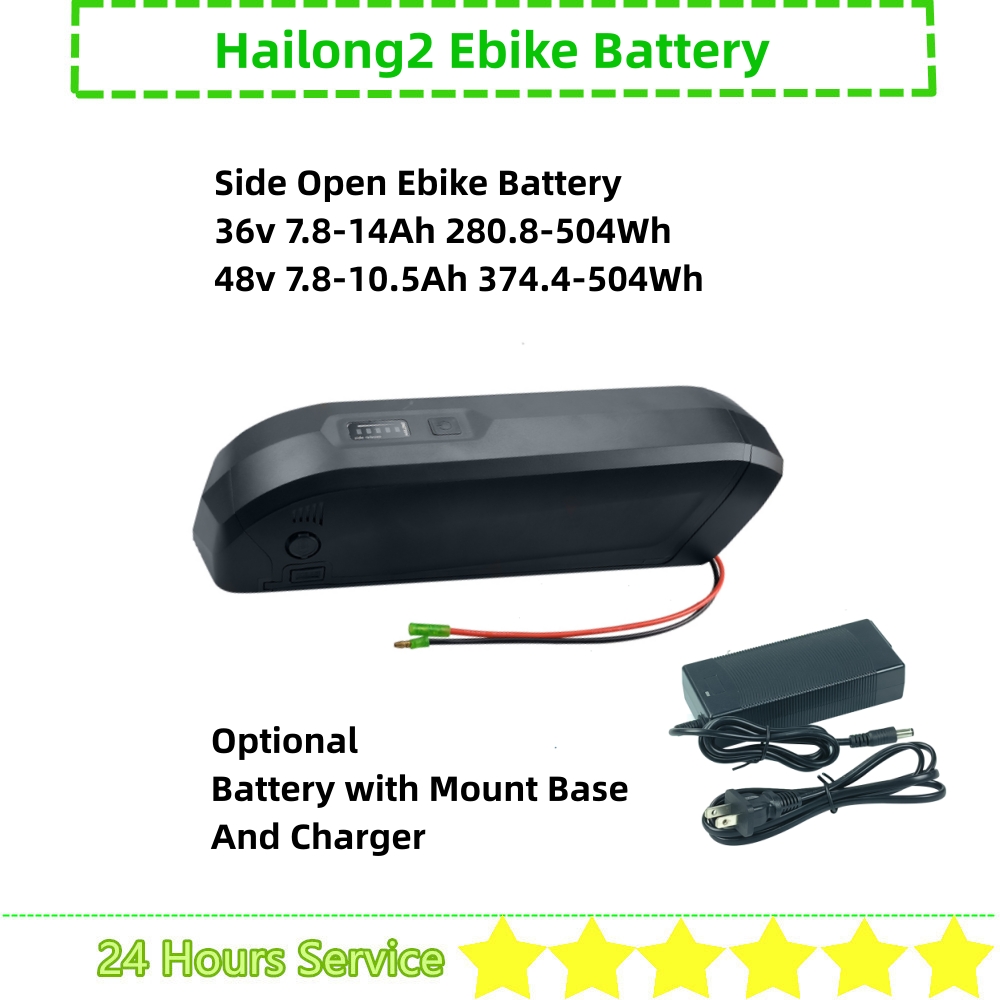 هايلونج 2 الجانب مفتوحة بطارية - مراجعة Ebike Battery 48V 20Ah Hailong وسعره