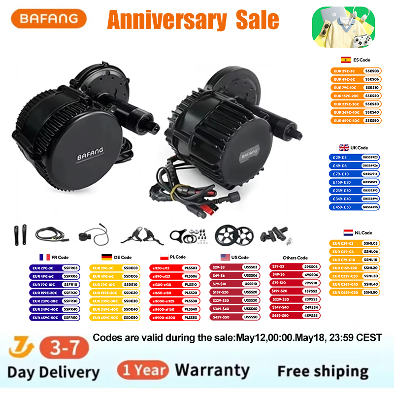 Bafang BBSHD 1000 واط 52 فولت  - مراجعة Bafang Bbshd 1000W Conversion Kit وسعره