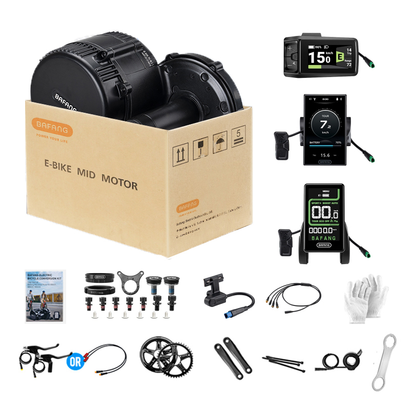 طقم محرك كهربائي مركزي بقوة 75 - مراجعة Bafang Bbs02B 48V 750W Mid Drive Kit وسعره